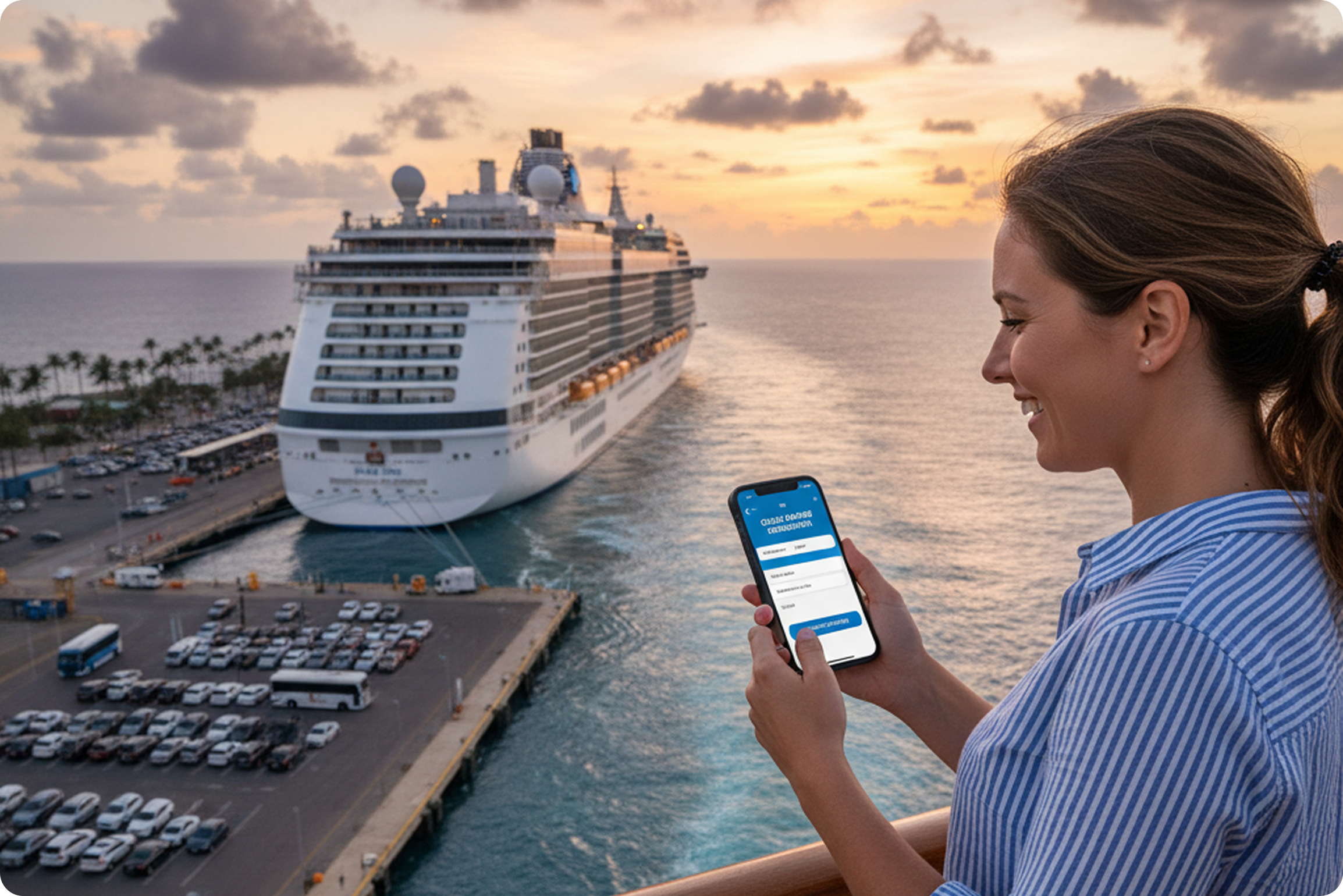  Dolphin Park & Ride Southampton port Booking page